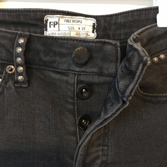 Black Free People Jeans - Picture 4 of 8